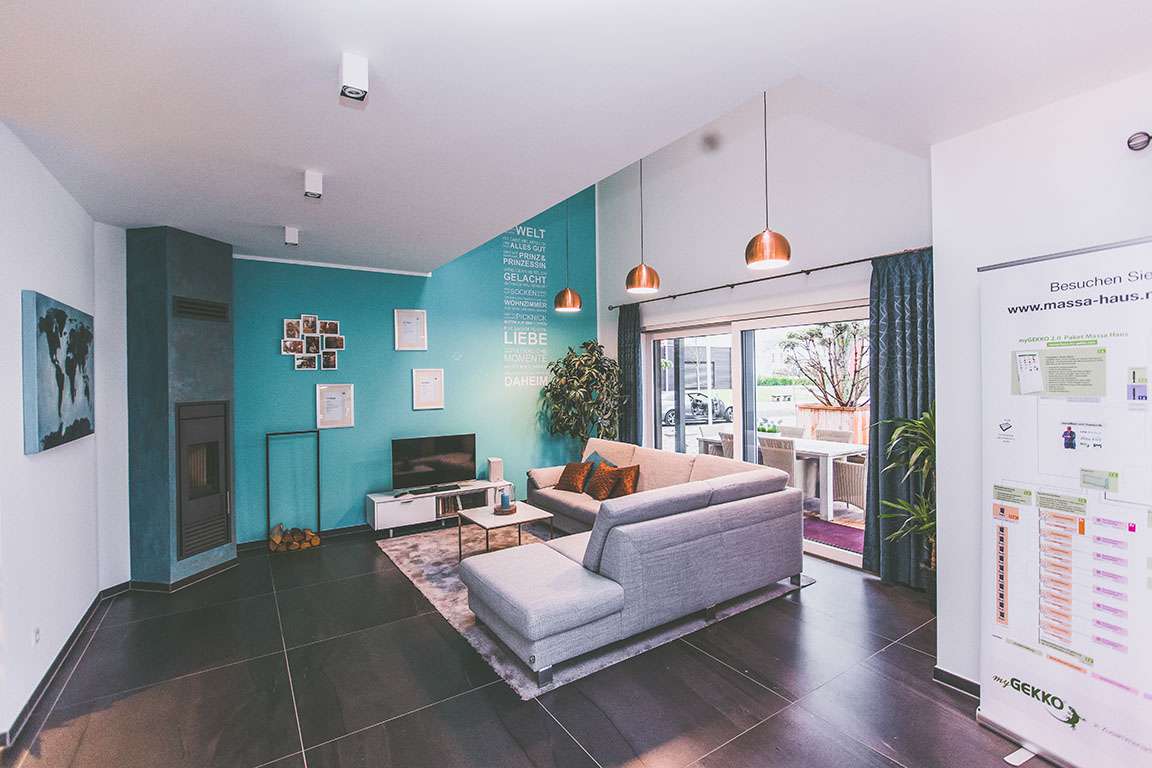 Wohnzimmer mit Kamin Wohnzimmer mit Kamin
