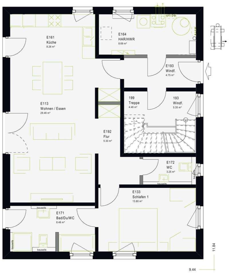 Grundriss EG Grundriss EG