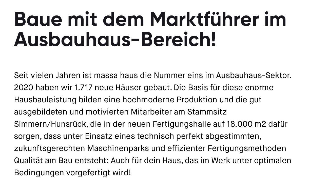 massa haus massa haus